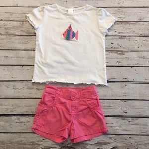 Birthday Top and shorts